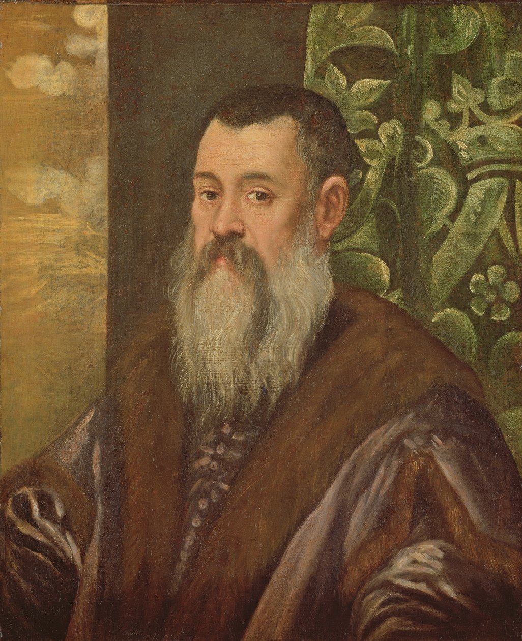 Portrett av en venetiansk senator av Jacopo Robusti Tintoretto
