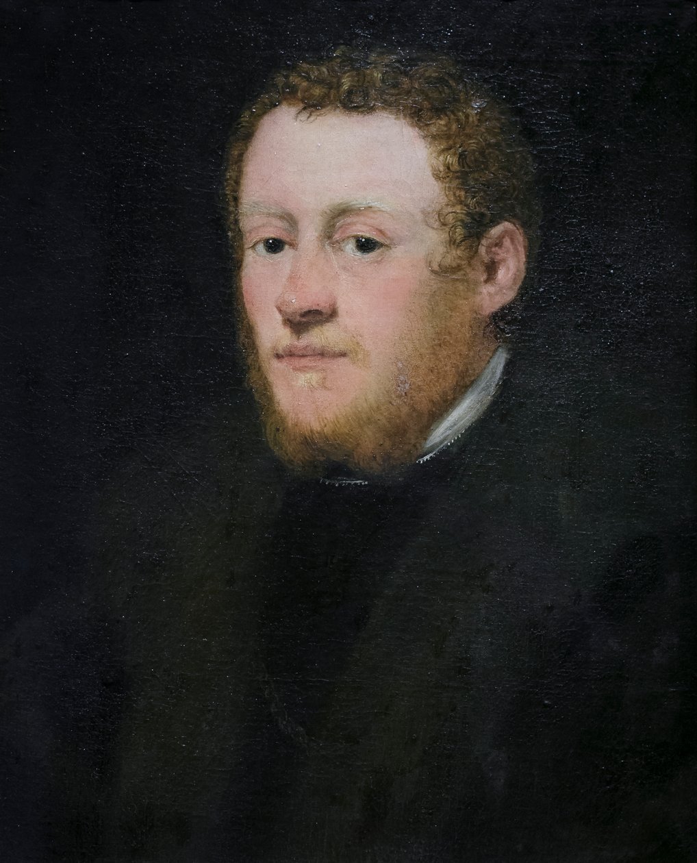Portrett av en ung mann med rødt hår av Jacopo Robusti Tintoretto
