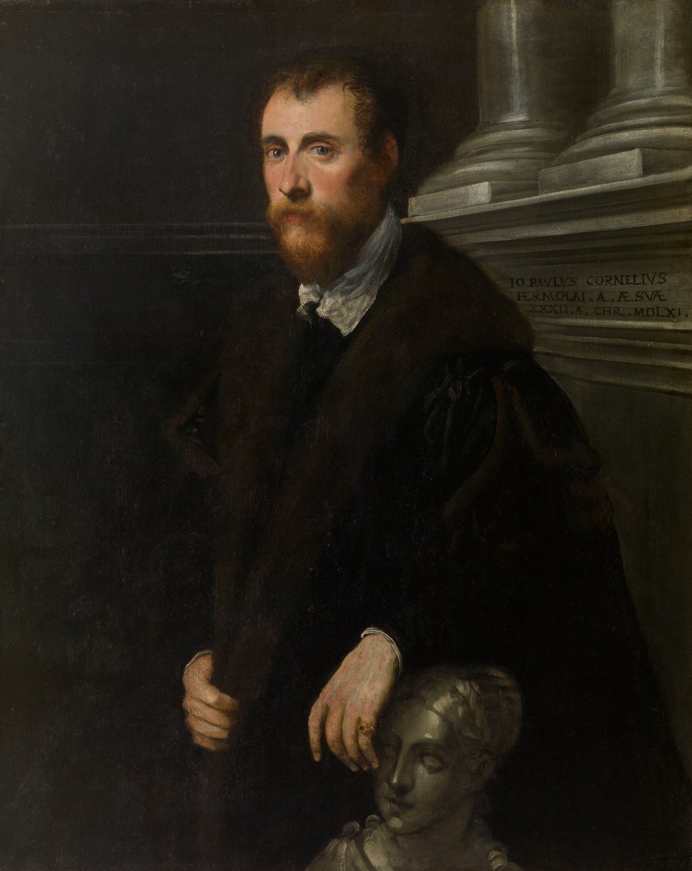 Portrett av humanisten Giovanni Paolo Cornaro av Jacopo Robusti Tintoretto
