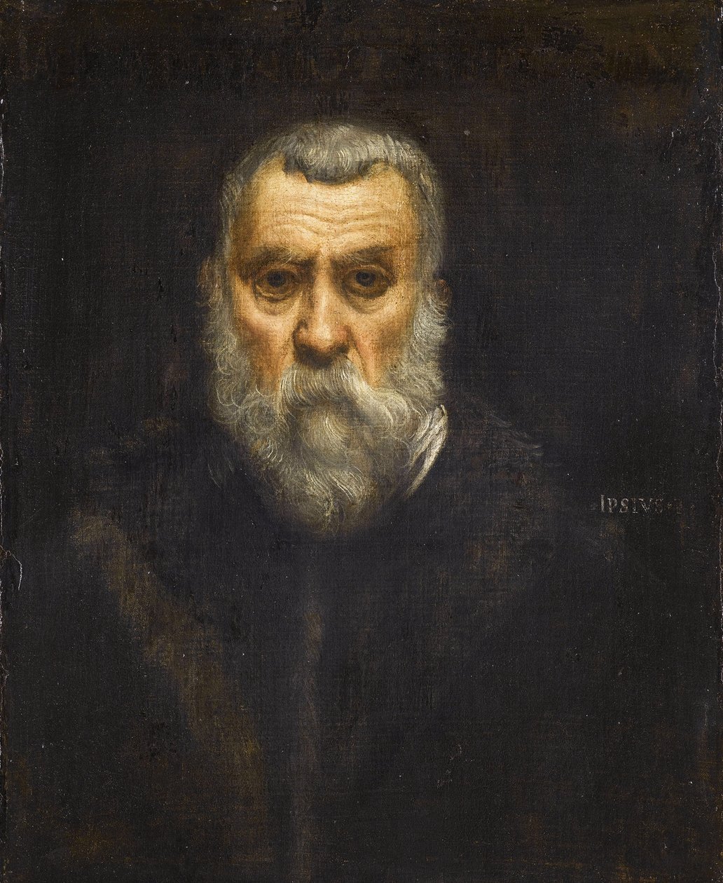 Selvportrett, 1588 av Jacopo Robusti Tintoretto