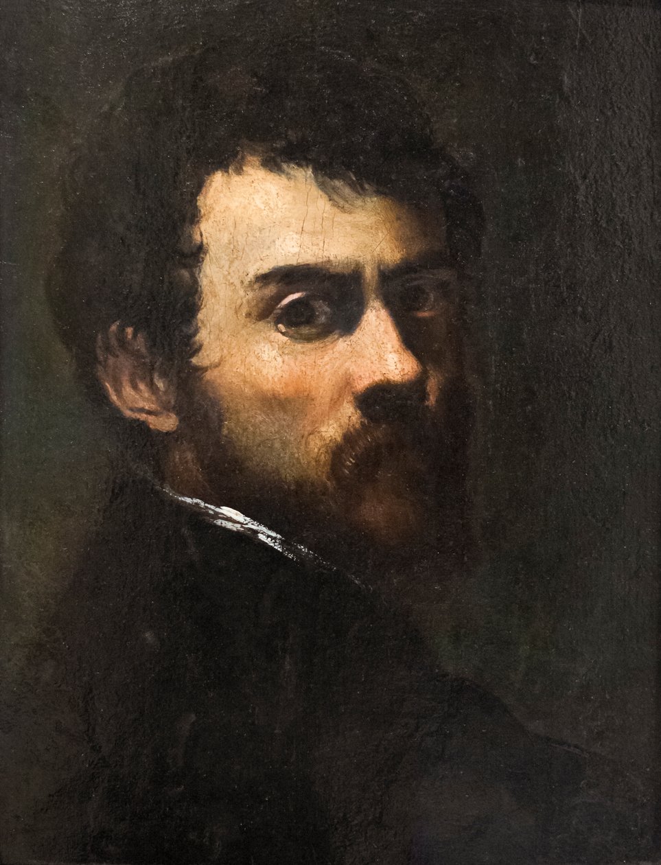 Selvportrett som ung mann av Jacopo Robusti Tintoretto