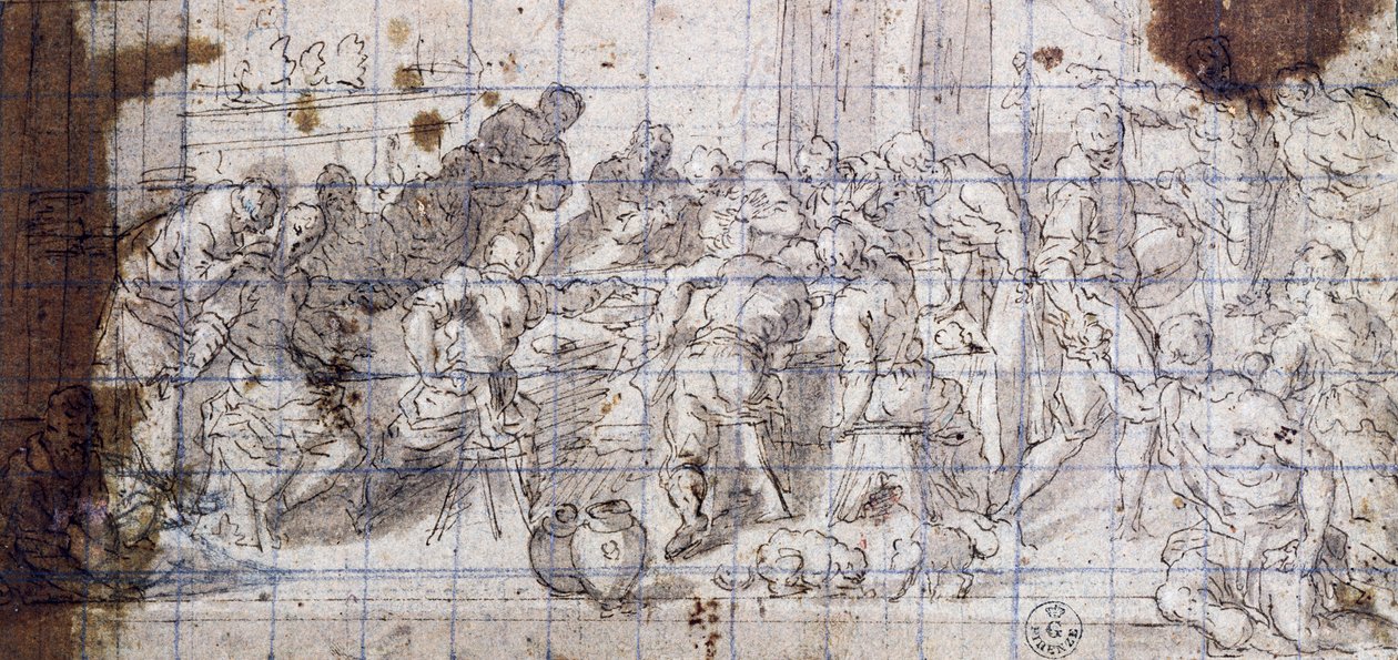 Studer for ekteskap ved Cana av Jacopo Robusti Tintoretto