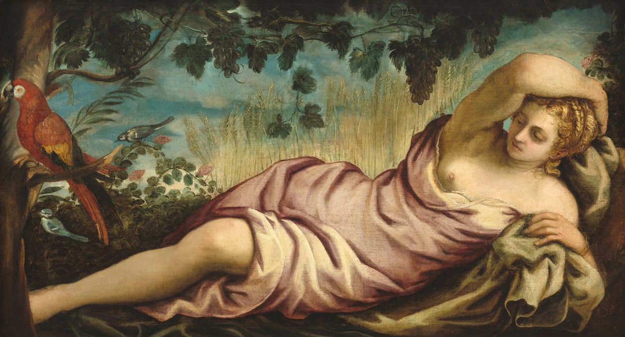 Sommer, ca. 1555 av Jacopo Robusti Tintoretto