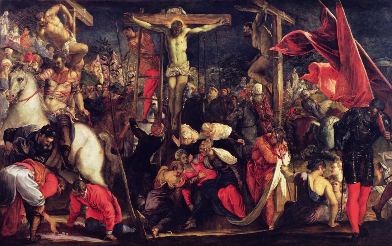 Korsfestelsen av Jacopo Robusti Tintoretto