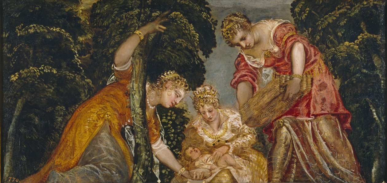 Funnet av Moses av Jacopo Robusti Tintoretto