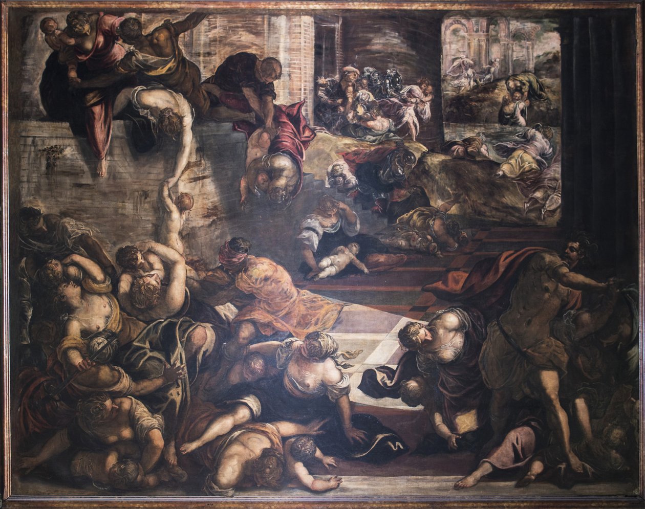 Massakren på de uskyldige, 1582-1585. av Jacopo Robusti Tintoretto