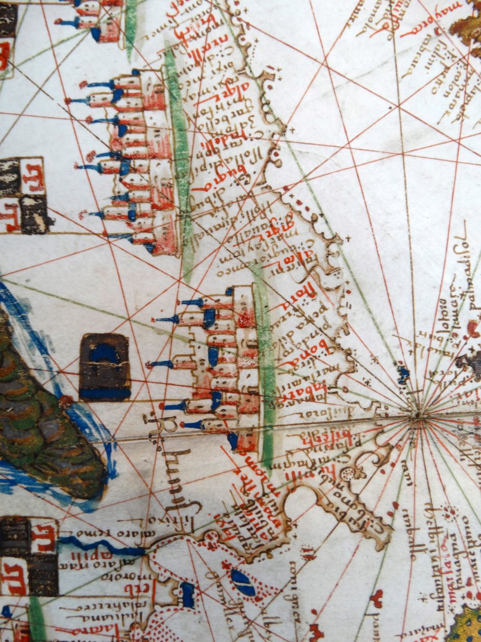 Renessansekart over Europa, Jacopo Russo (etter), 1528 av Jacopo Russo