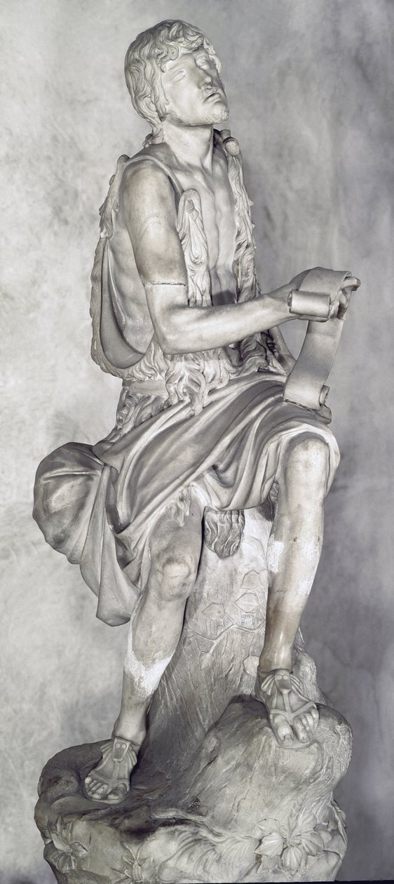 Døperen Johannes (Marmorskulptur av Jacopo Sansovino