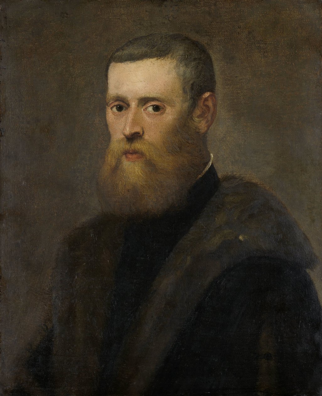 Portrett av en mann av Jacopo Tintoretto (circle of)