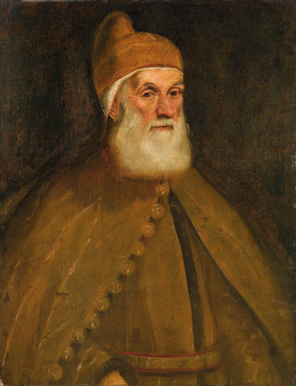 Portrett av Doge Girolamo Priuli, 1550. av Jacopo Tintoretto