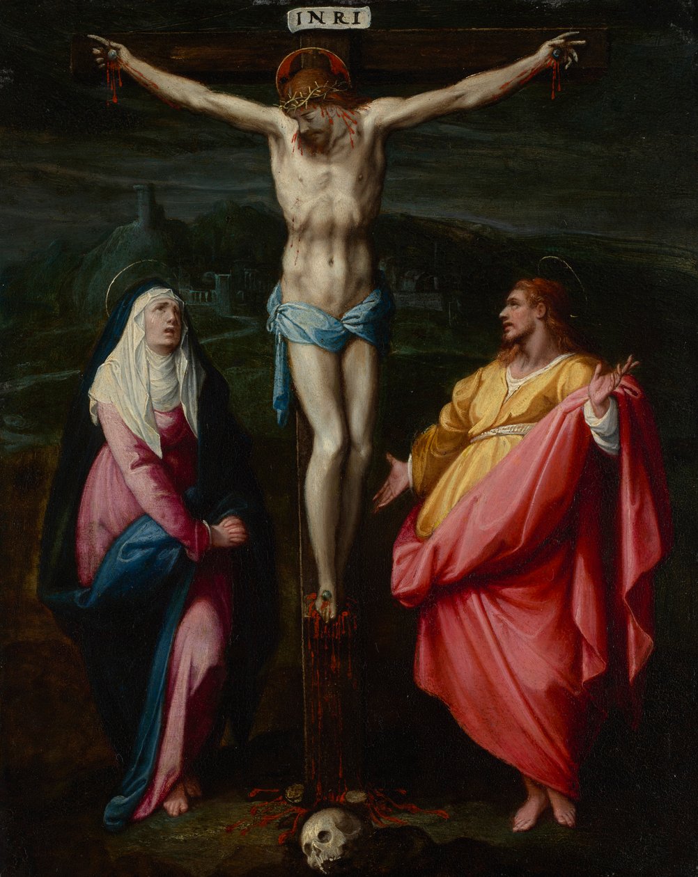 Korsfestelsen av Jacopo Zucchi