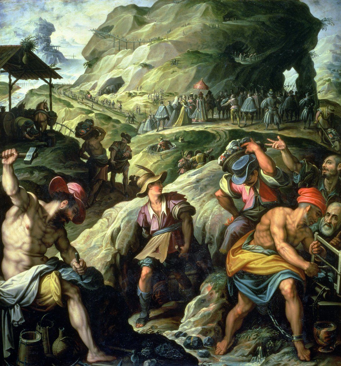 Gruven, 1572 av Jacopo Zucchi