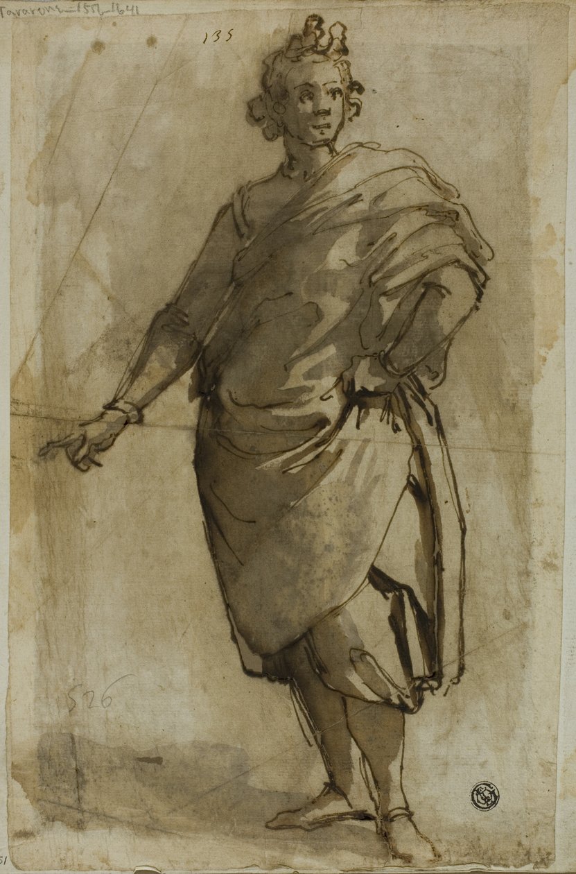 Stående mannsfigur av Jacopo da Empoli