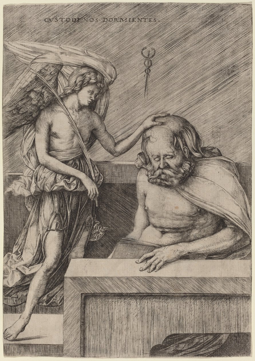 The Guardian Angel, ca. 1509 av Jacopo de Barbari