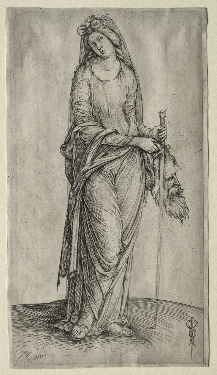 Judith holder hodet til Holofernes av Jacopo de