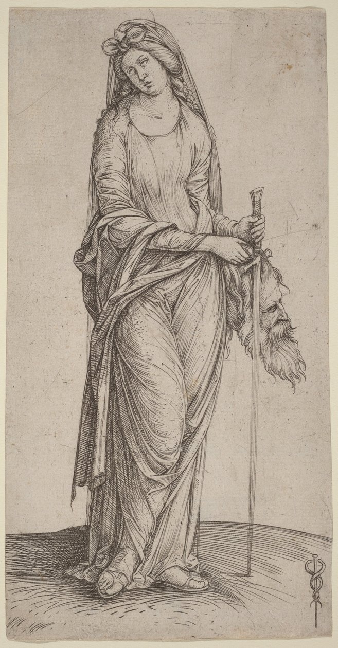 Judith med Holofernes’ hode i hendene av Jacopo de