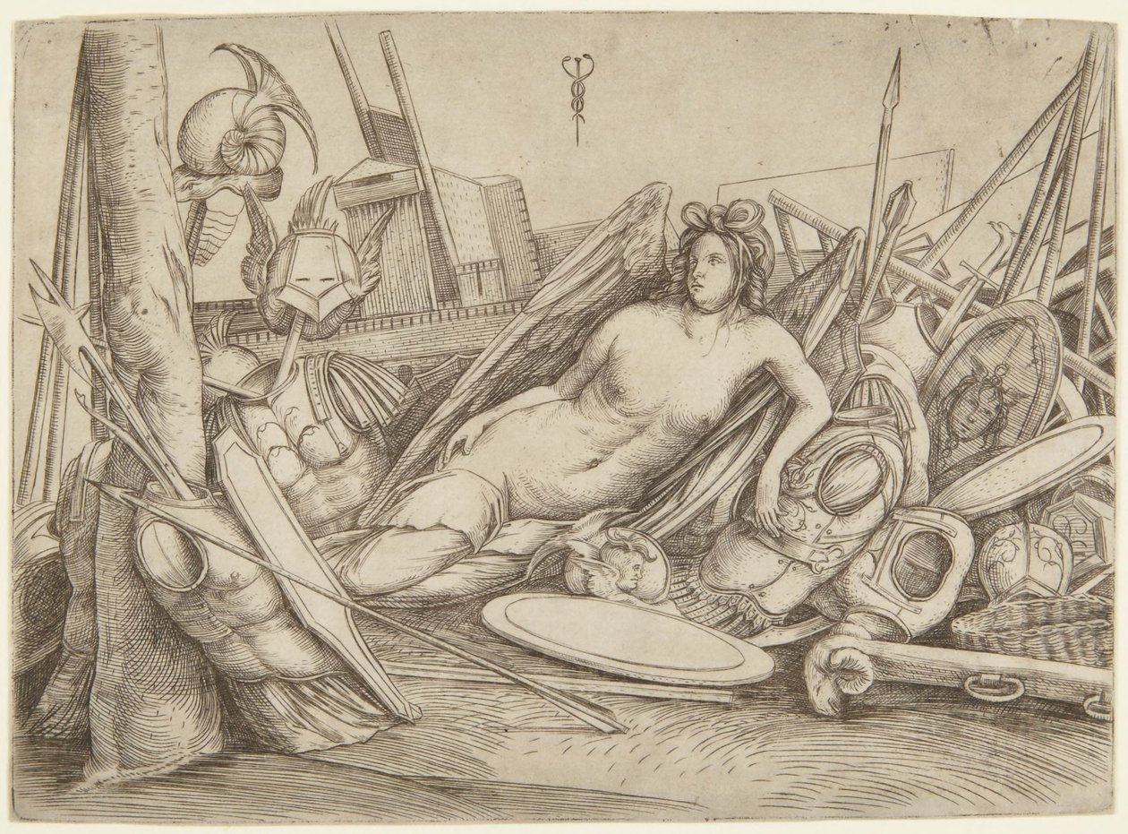 Seier med pokaler av Jacopo de