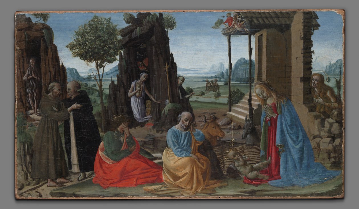 Den mystiske fødselen av Jacopo del Sellaio