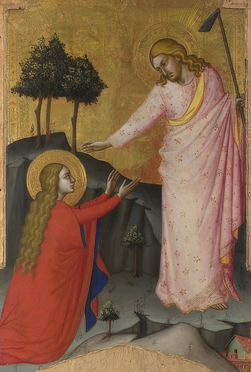 Ikke rør meg. Um 1368-70 av Jacopo di Cione