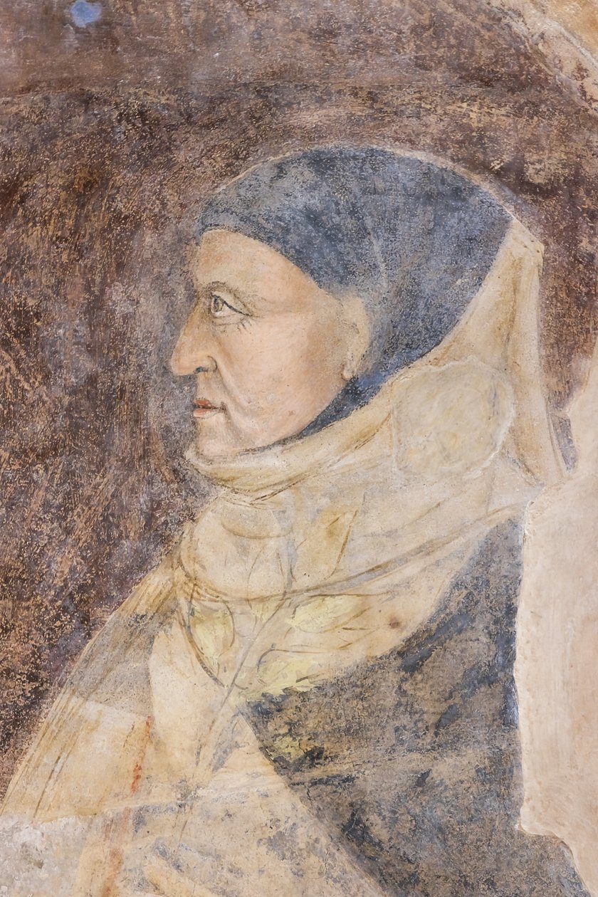 Portrett av Giovanni Boccaccio (fersk) av Jacopo di Cione