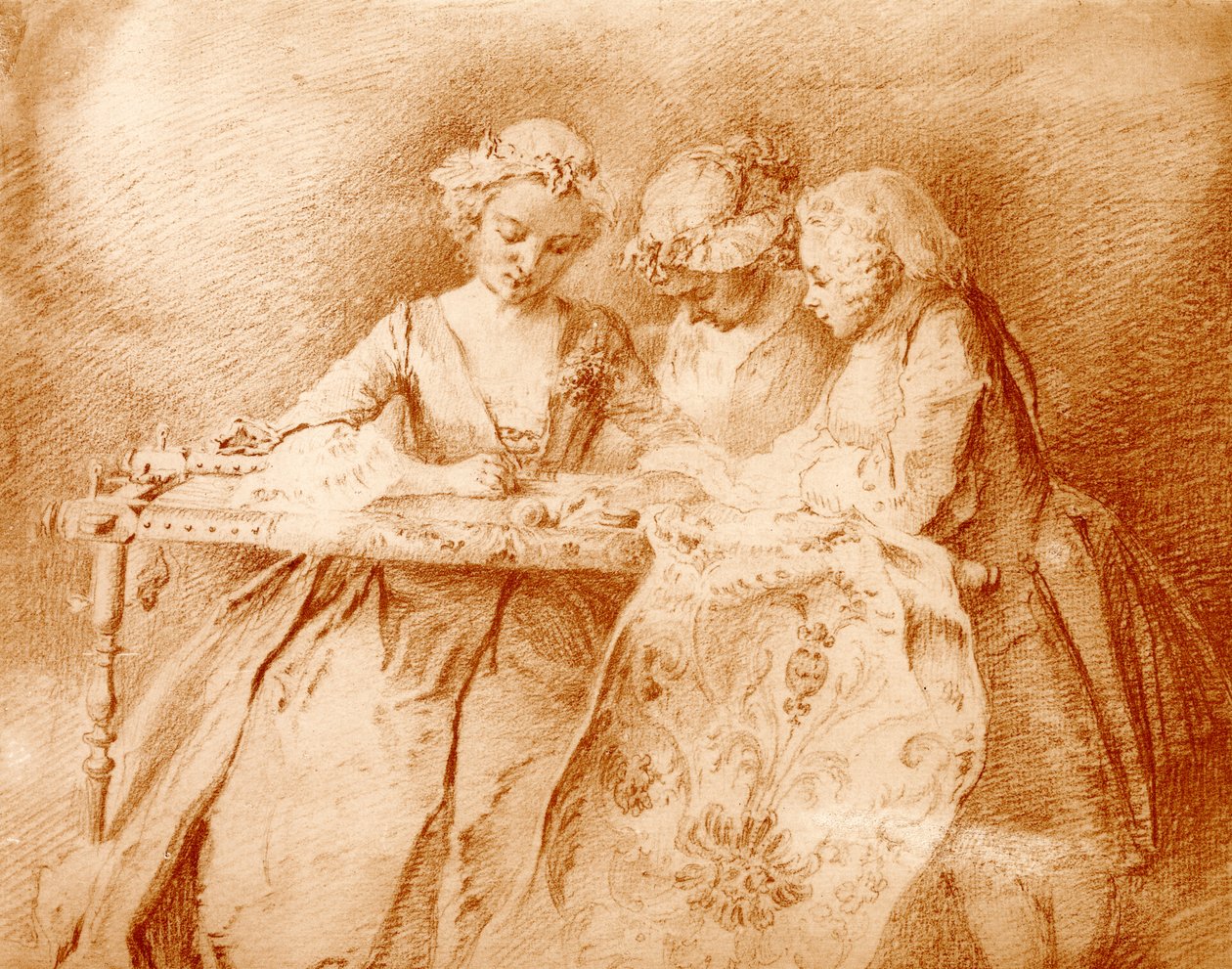 Brodererne av Jacqes Andre Portail