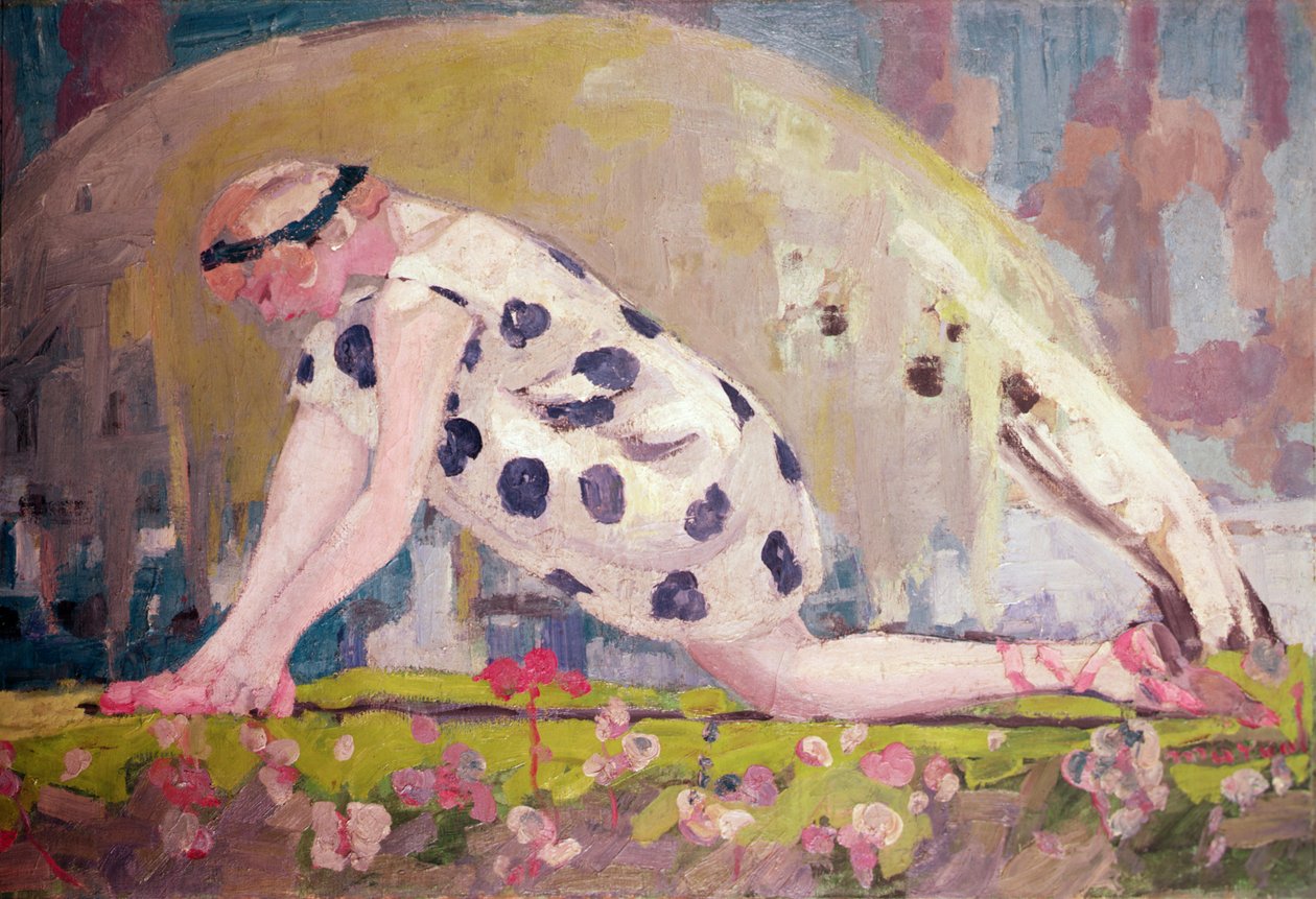 Danseren (olje på lerret) av Jacqueline Marval