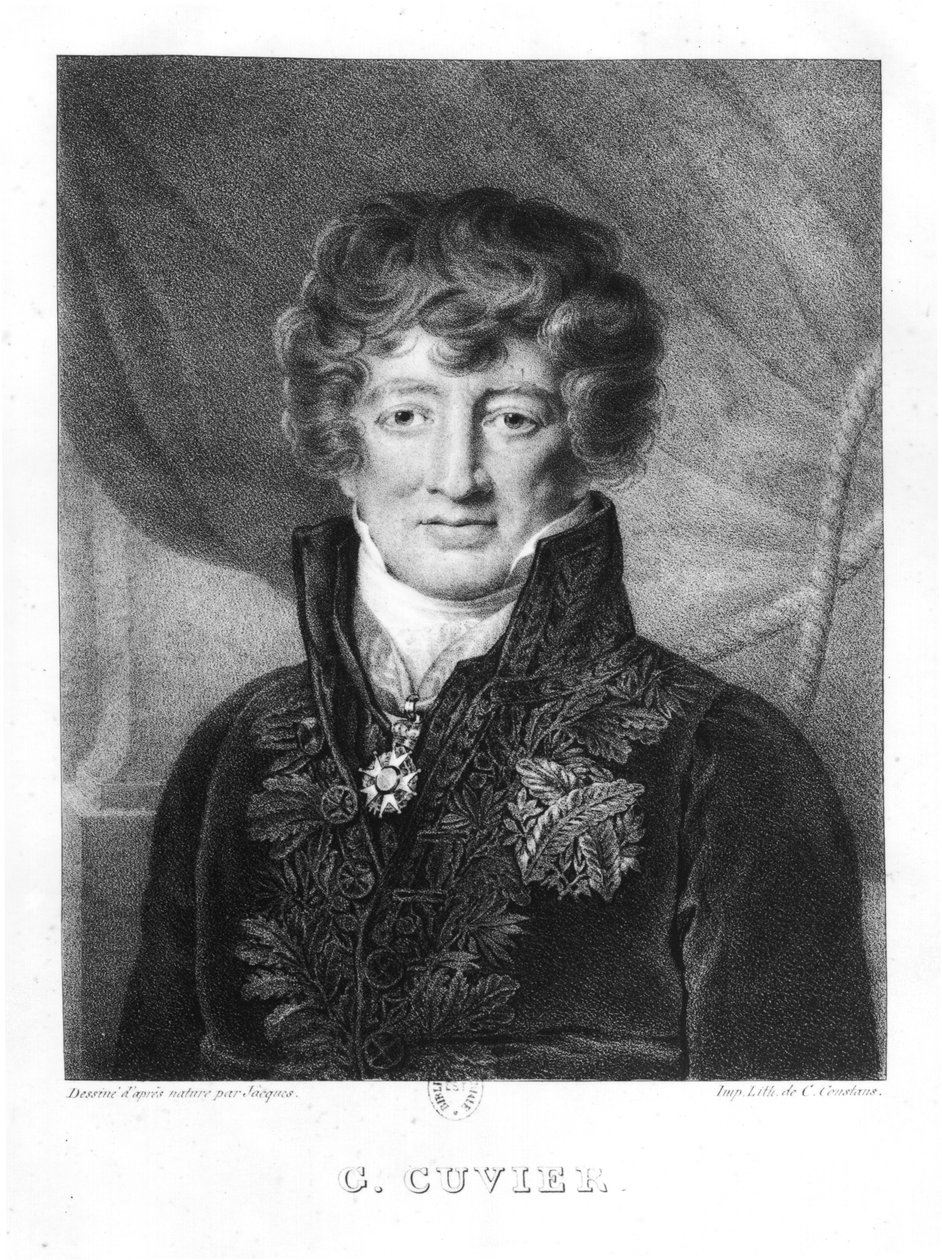 Portrett av Georges Cuvier (1769-1832) av Jacques