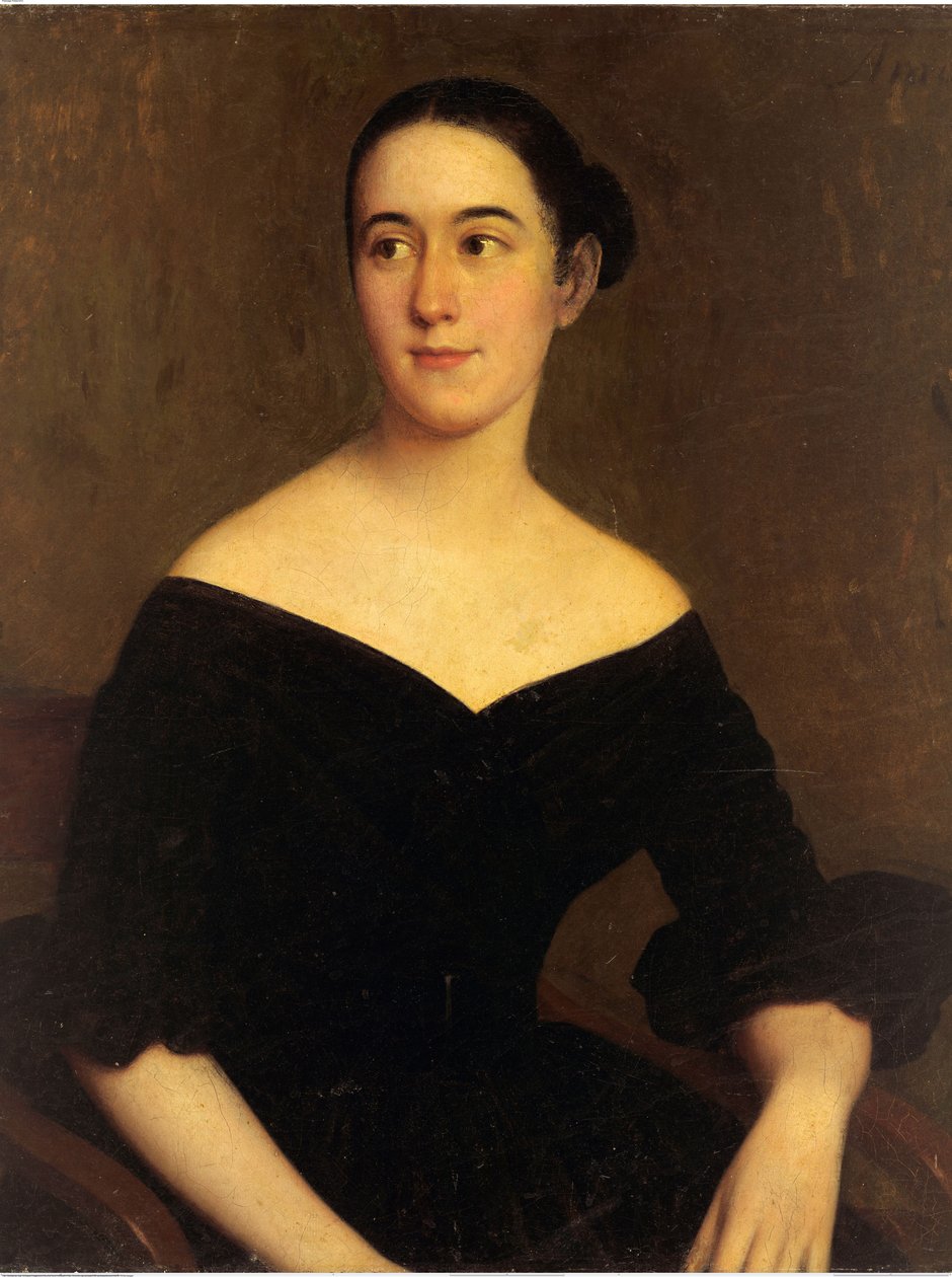 Portrett av Cornelia Knott Miltenberger av Jacques Amans