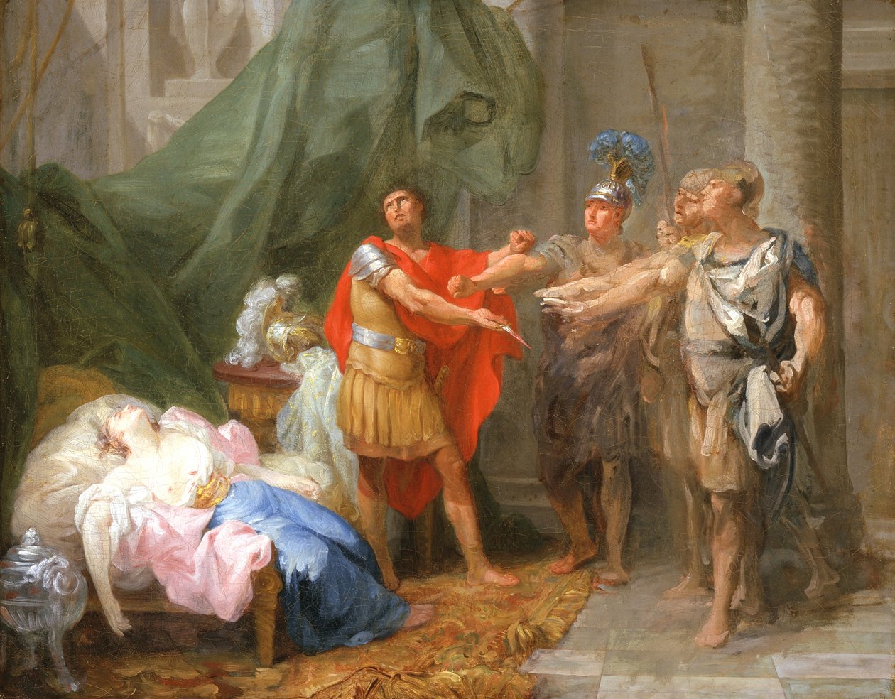 The Ed of Brutus, ca. 1771 av Jacques Antoine Beaufort
