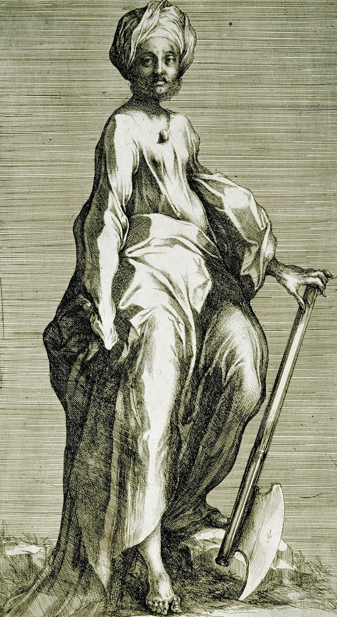 Den hellige Matthias av Jacques Bellange
