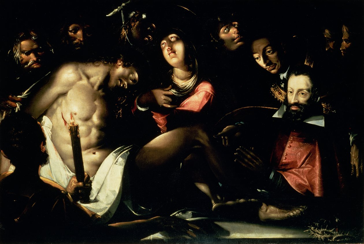 The Lamentation of Christ, ca. 1616 av Jacques Bellange