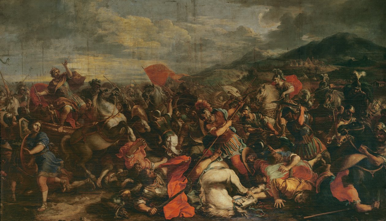 Slaget ved Arbelles av Jacques Courtois