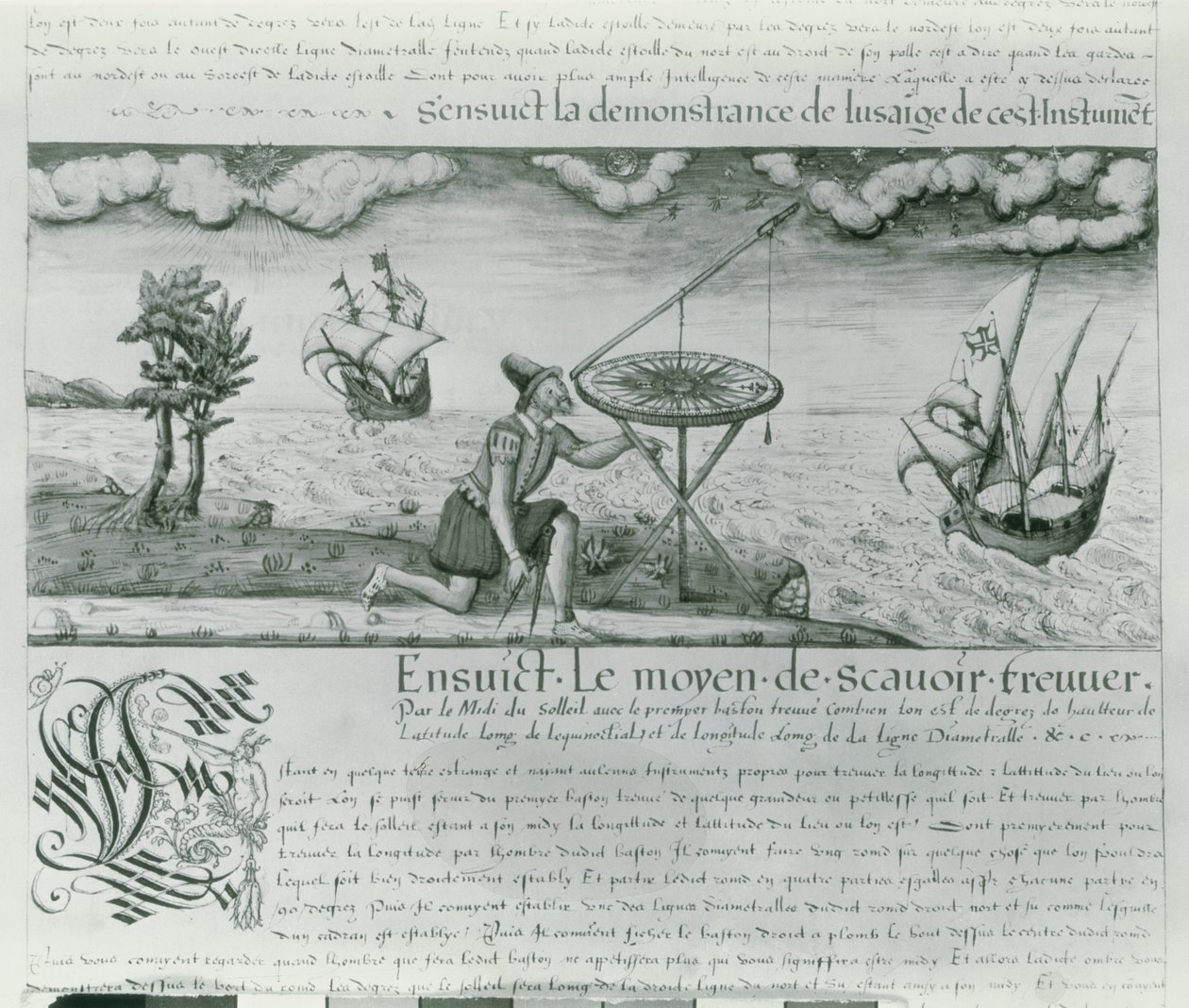 Fr 150 fol.21r The Use of the Sextant, fra 