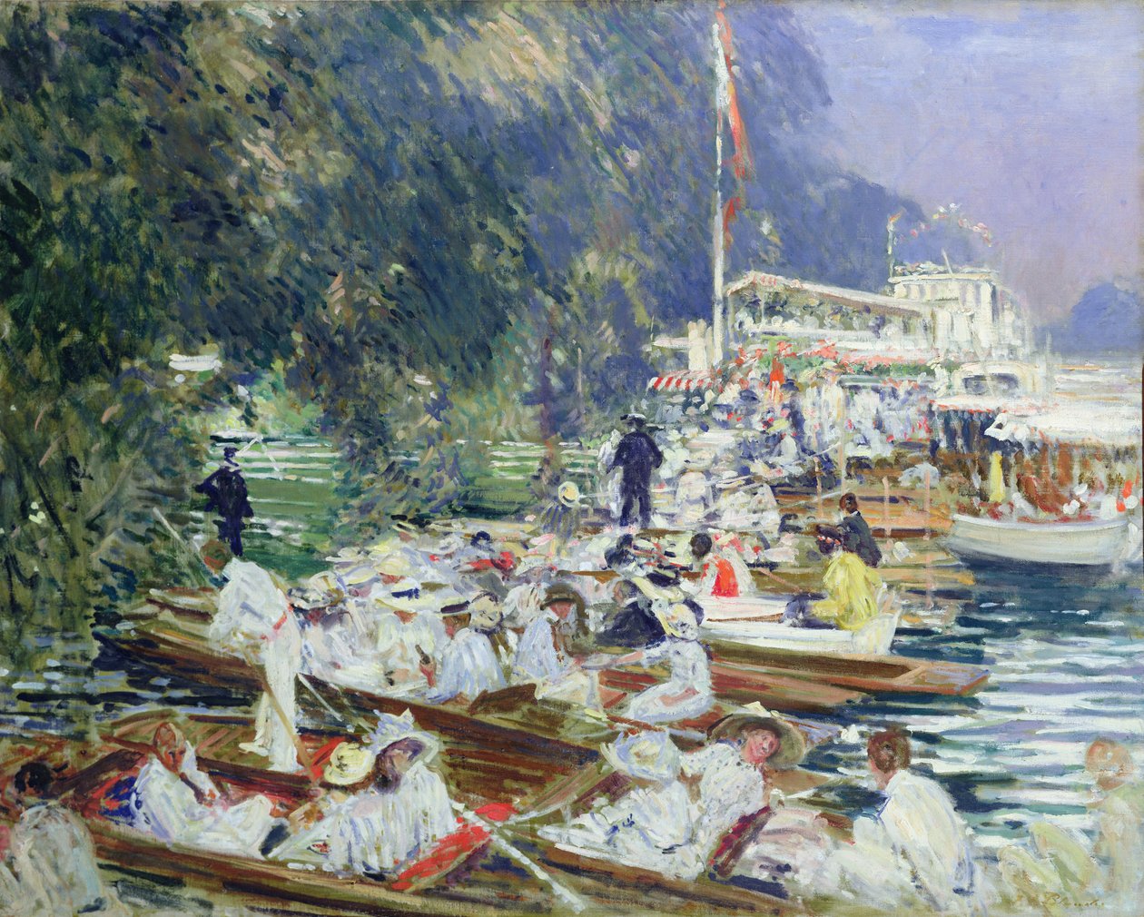 Regattaen av Jacques Emile Blanche