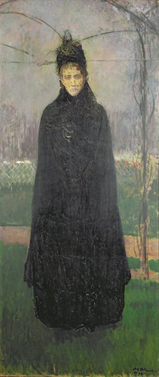 Virginia Oldoini (1837–99) grevinne av Castiglione, minne om 1893, 1914 av Jacques Emile Blanche