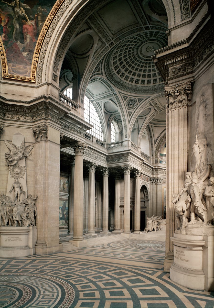 Innvendig utsikt, 1764-1812 av Jacques Germain Soufflot