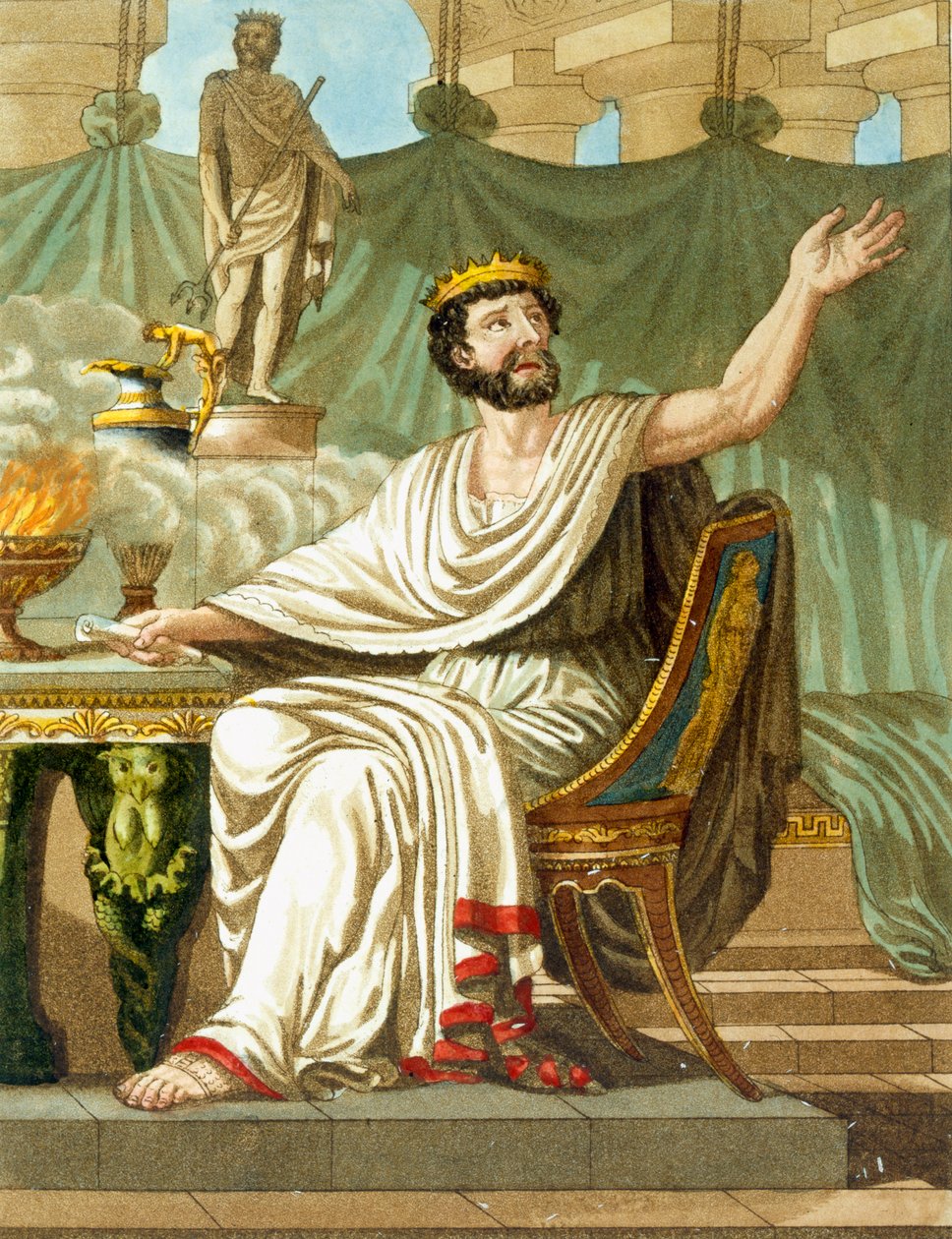 Rex Sacrificulus, illustrasjon fra 
