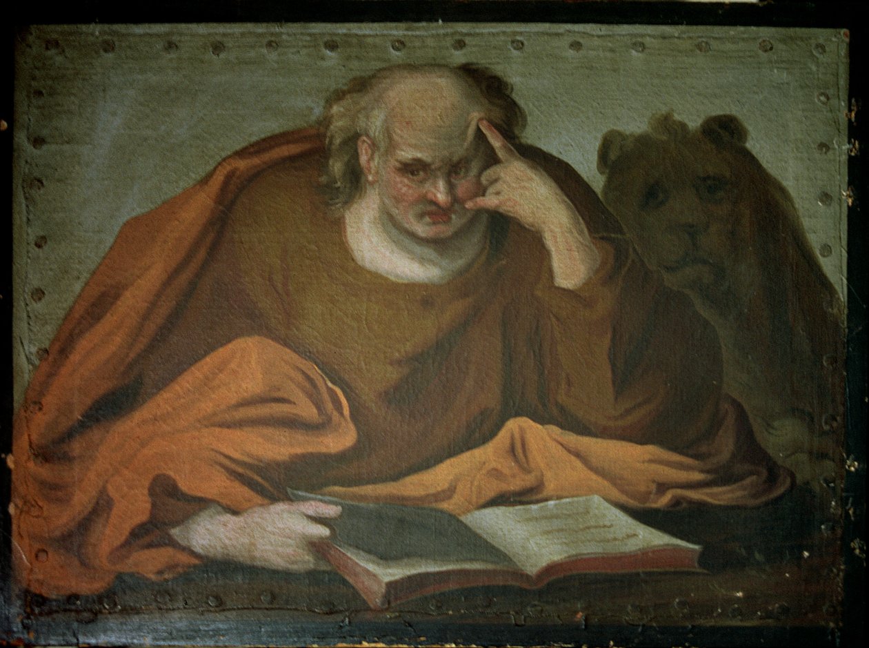 Evangelisten Markus, 1588 av Jacques II de Gheyn