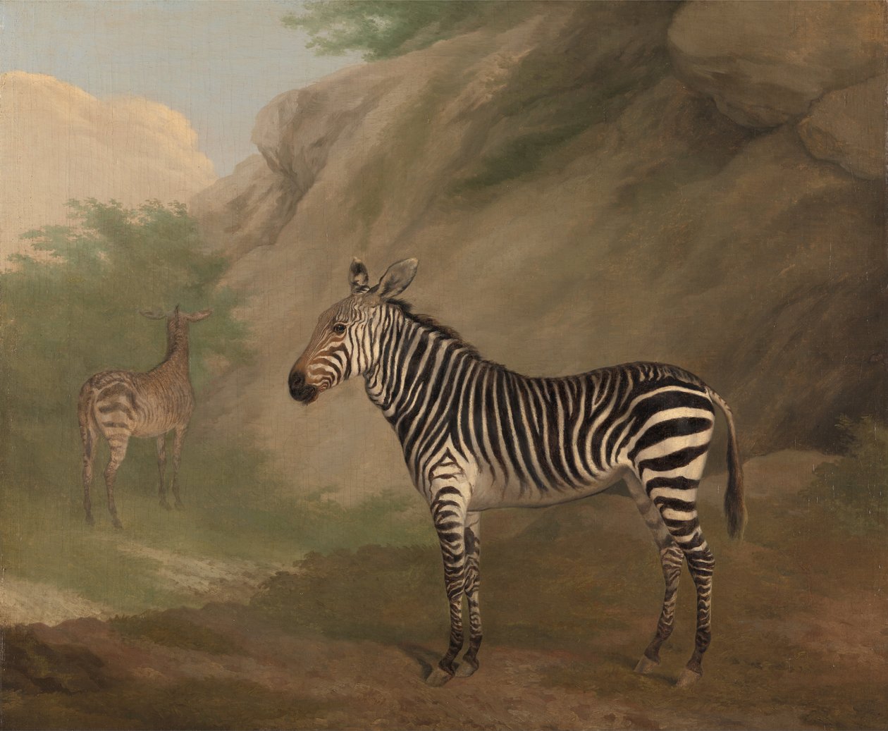Sebra av Jacques Laurent Agasse