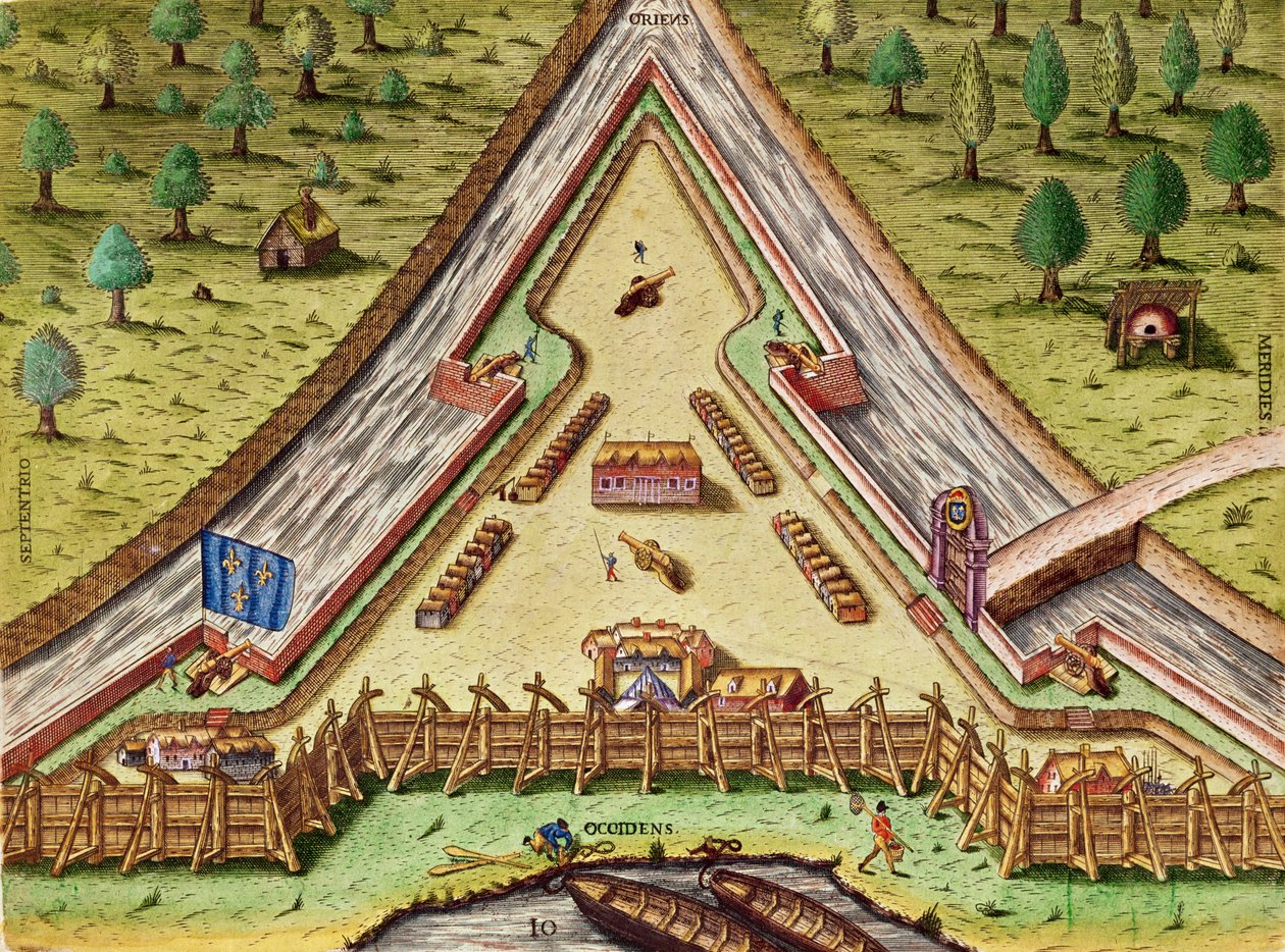 Fort Caroline, fra 