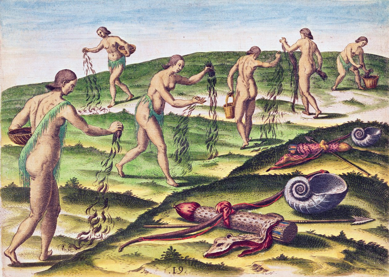 How the Women Lament at the Burial Grounds, fra 