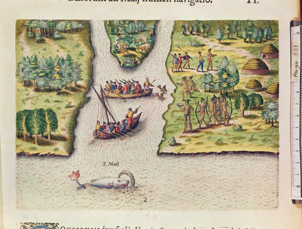 Franskmennene Discover the River of May, fra 