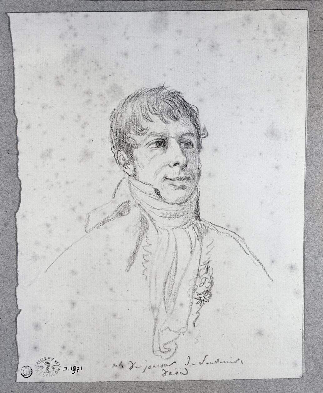 Grev Francois Arnail de Jaucourt (1757–1852) av Jacques Louis David