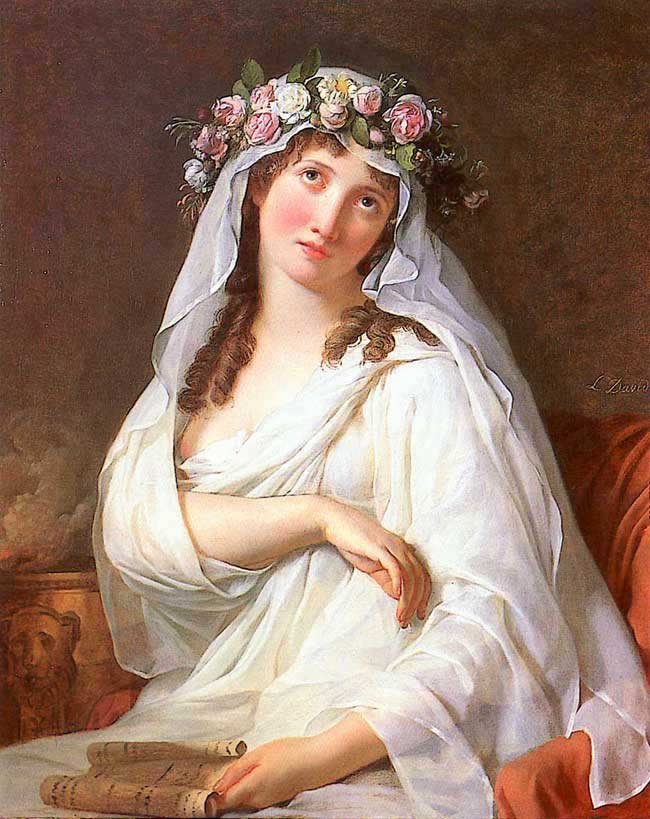 La Vestale av Jacques Louis David