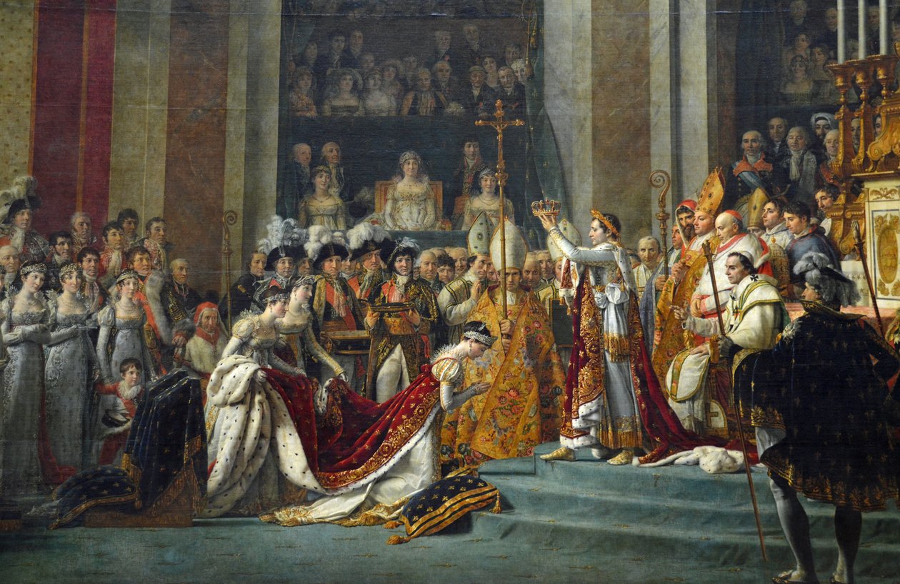 Kroningen av Napoleon av Jacques Louis David