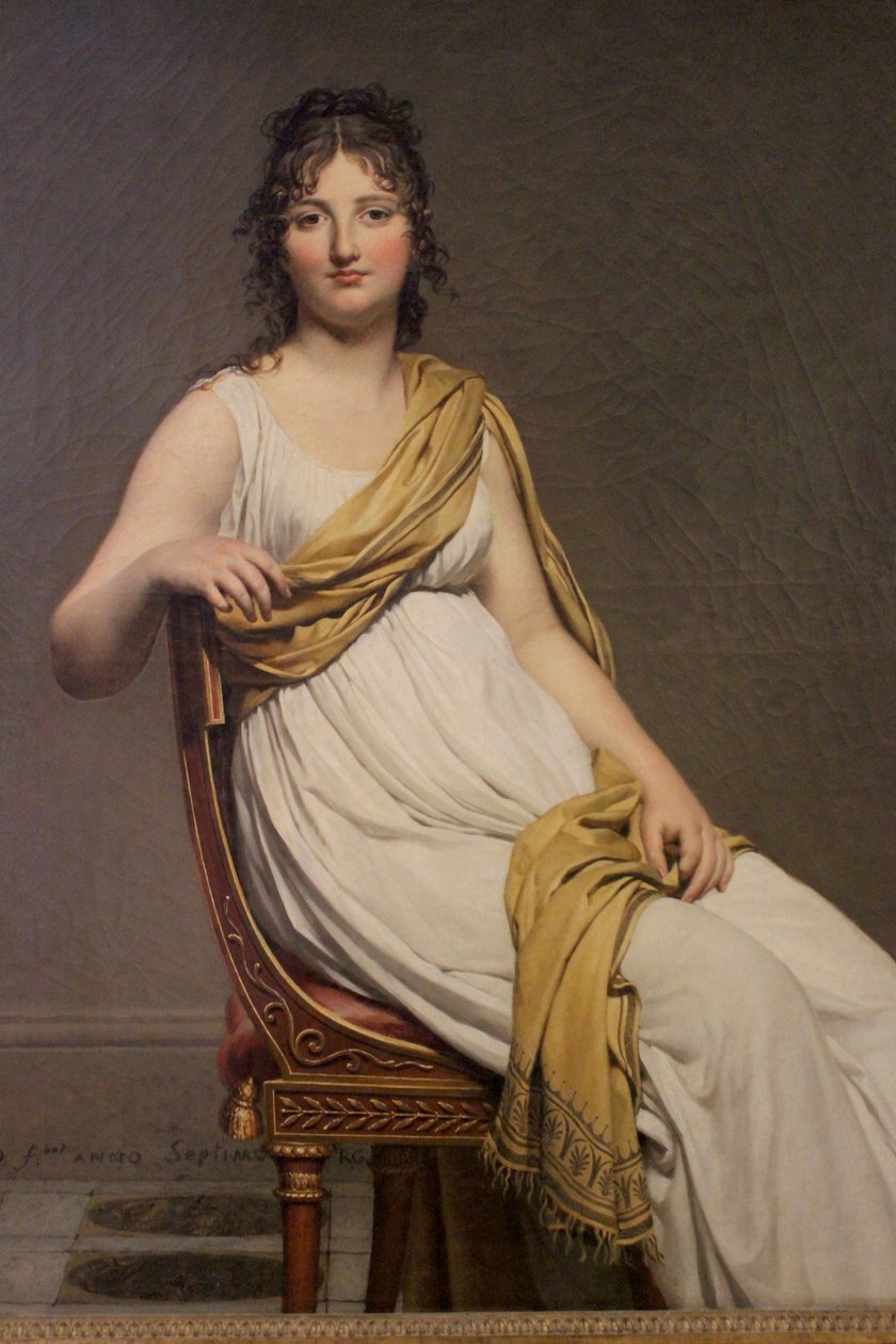 Madame de Verninac av Jacques Louis David