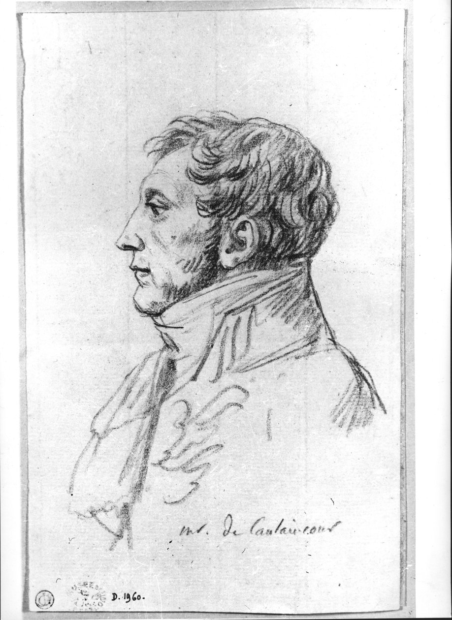 Portrett av Armand Augustin Louis. Marquis de Caulaincourt (1772–1827) av Jacques Louis David
