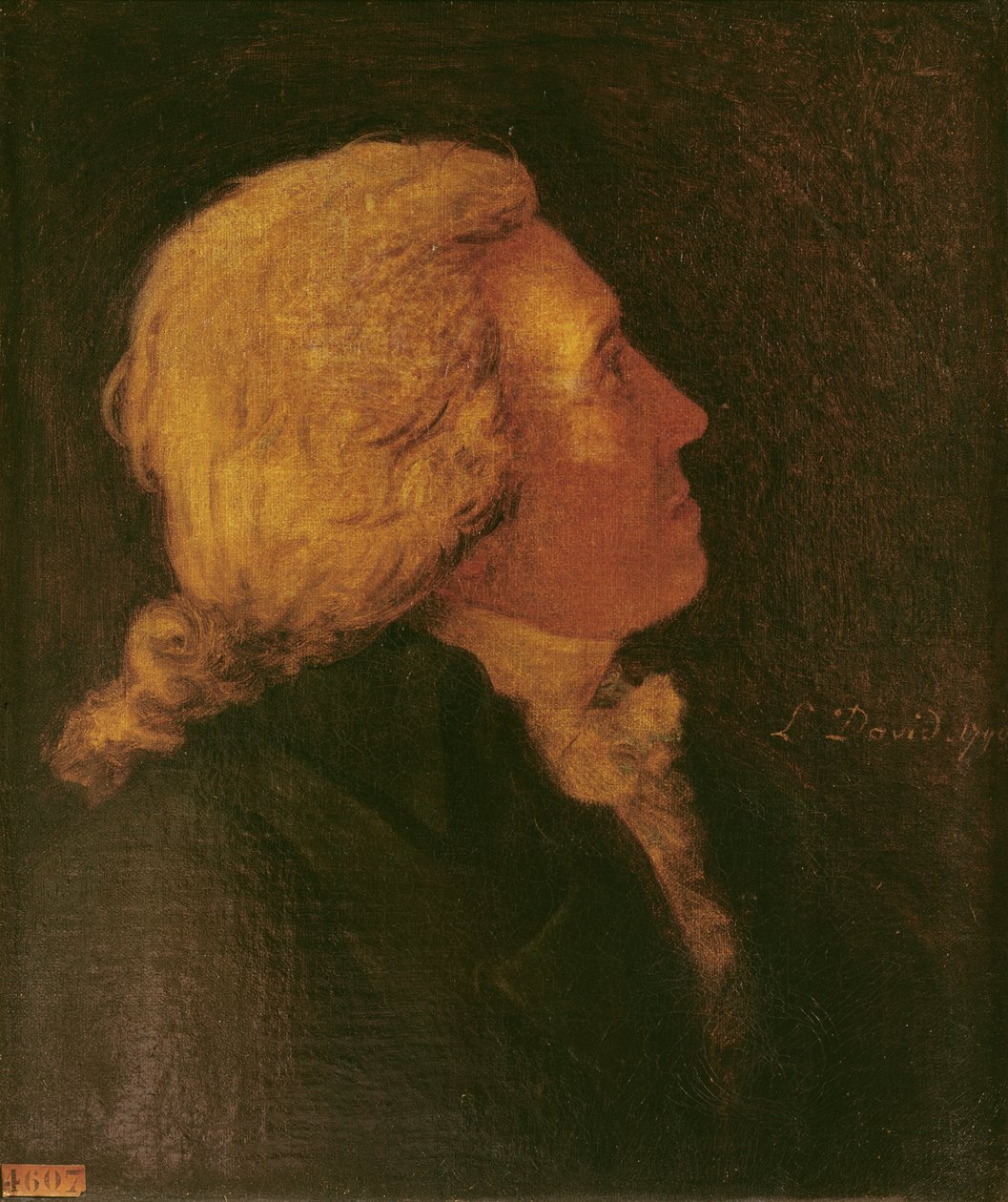 Portrett av Bernard Barere de Vieuzac (1755-1841) 1790 av Jacques Louis David