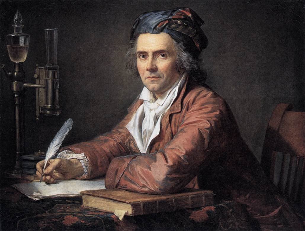 Portrett av doktor Alphonse Leroy av Jacques Louis David
