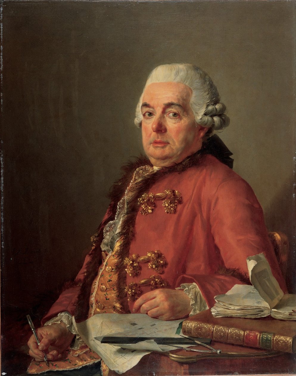 Portrett av Jacques-François Desmaisons av Jacques Louis David